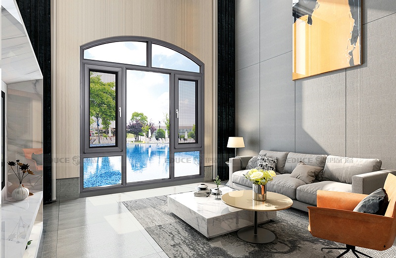 柏林時光平開窗-110mm 灰色 柏林時光平開窗-110mm 灰色