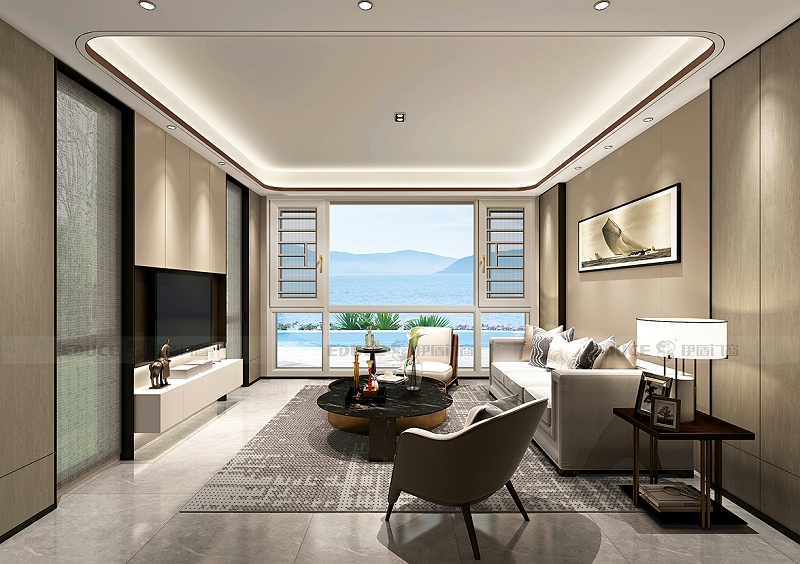 有了伊盾安全門窗，再也不用擔心孩子放暑假爬窗會有危險了！柏林春天平開窗-ZJ 110mm 灰色