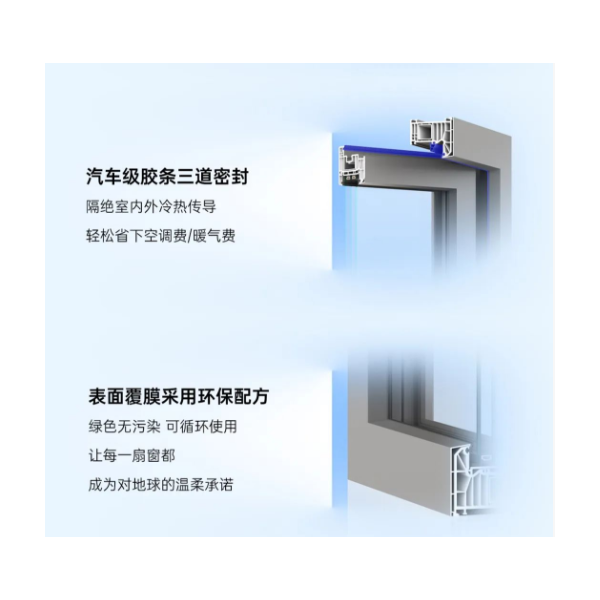 2025年新品 恒溫88UPVC節能窗