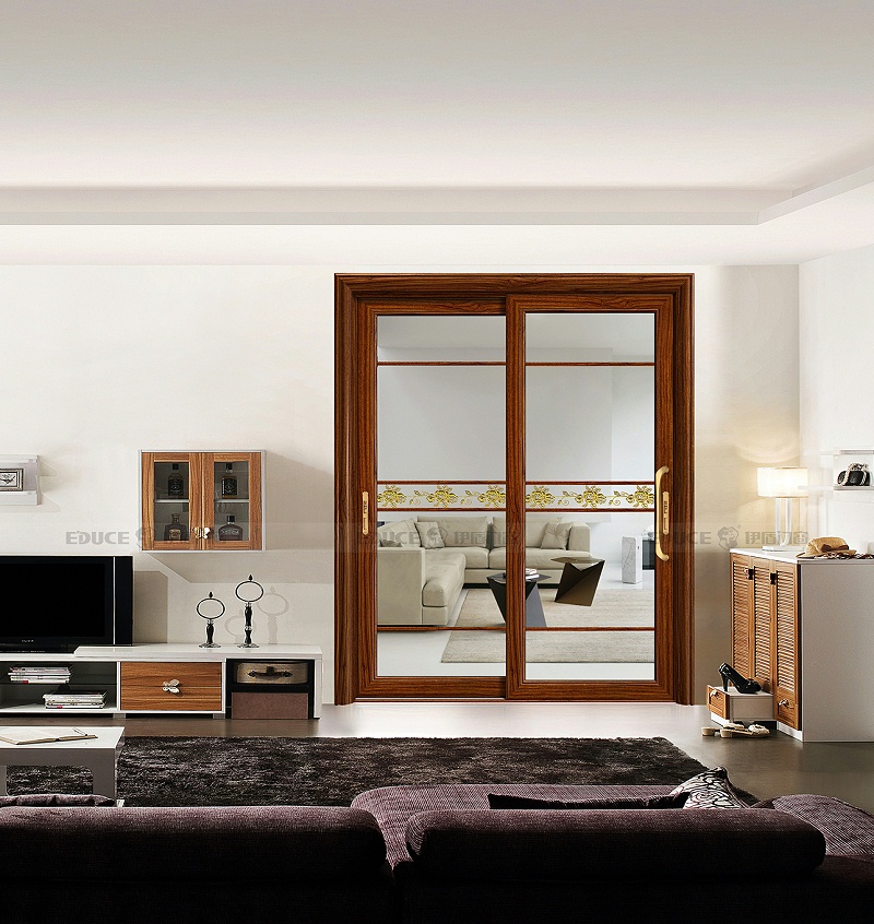 金爵推拉門(mén) 柚木